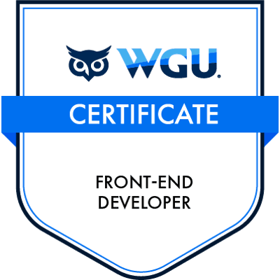 Badge: Front-End Developer